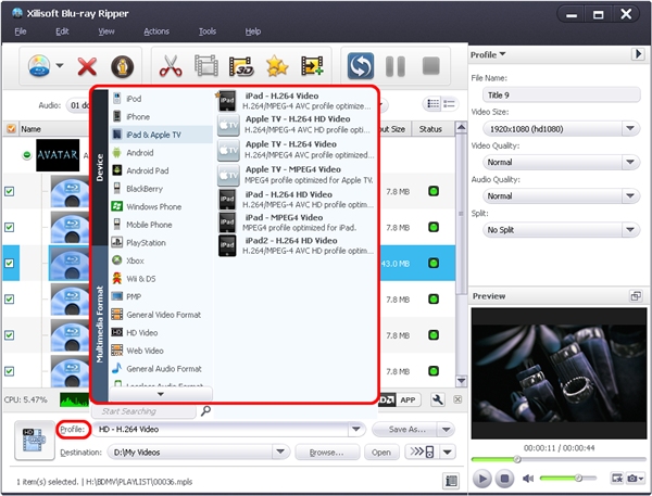 blu ray to mp4 converter