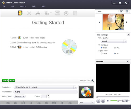 FLV to DVD converter