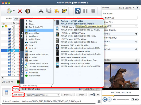 Xilisoft DVD Ripper Ultimate For Mac