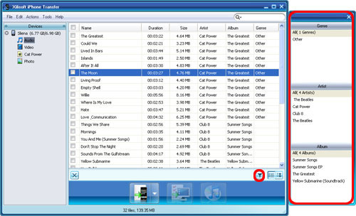 Xilisoft iPhone Transfer