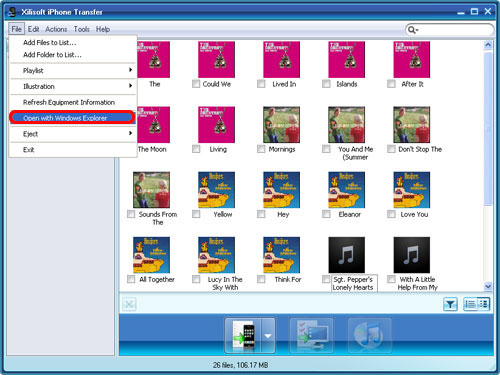 Xilisoft iPhone Transfer