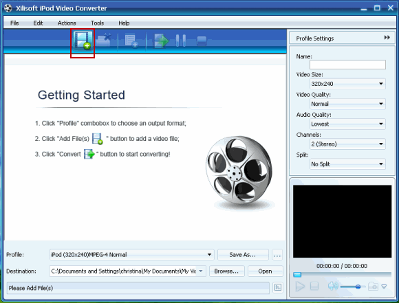 How to put video to iPod