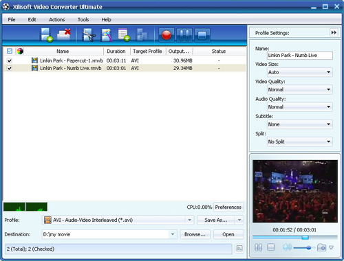 Convert RMVB to AVI