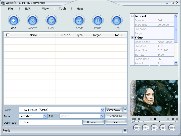 Xilisoft AVI Mpeg Converter