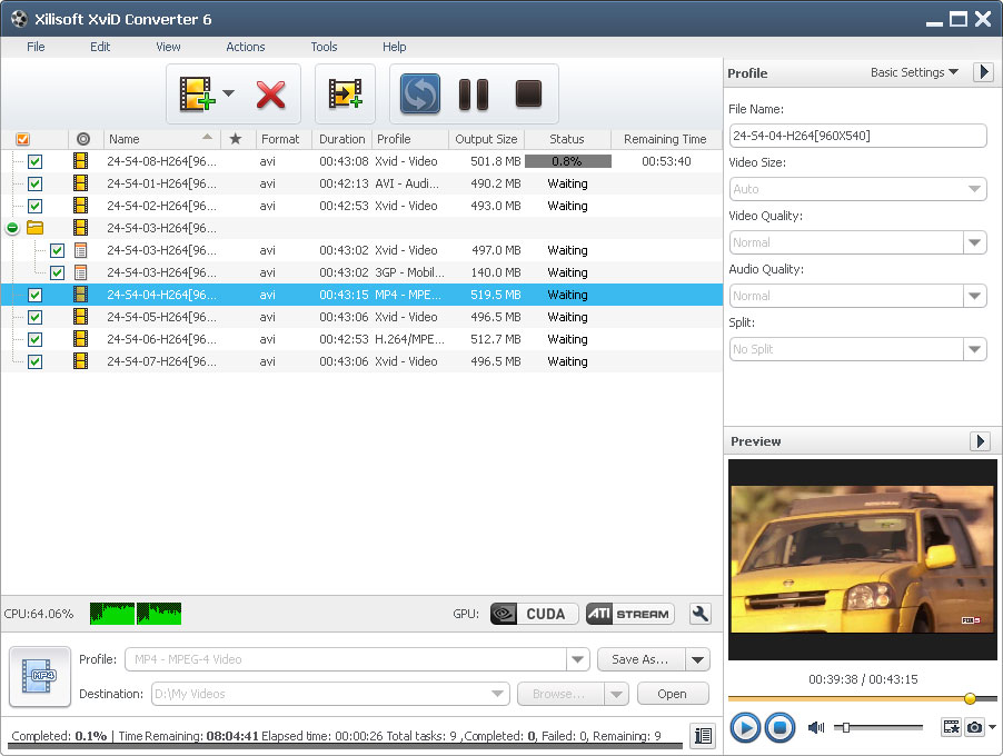 Xilisoft XviD Converter