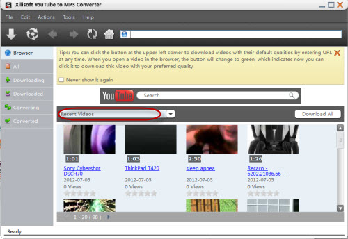 Xilisoft YouTube to MP3 Converter